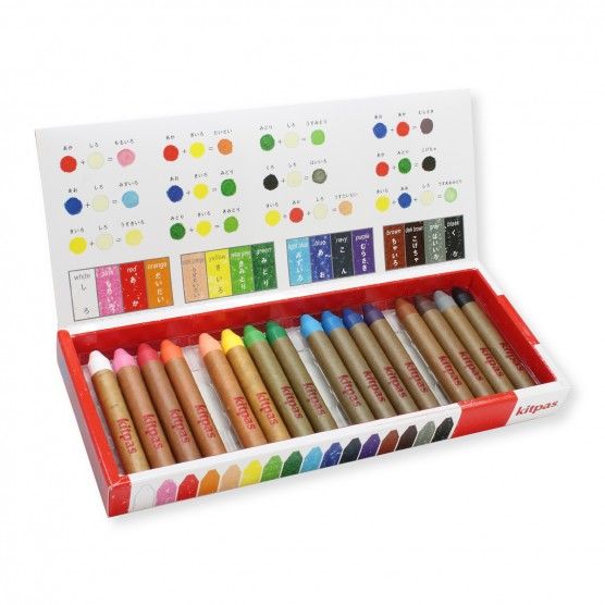 Kitpas Crayons Set – Medium | The Tot
