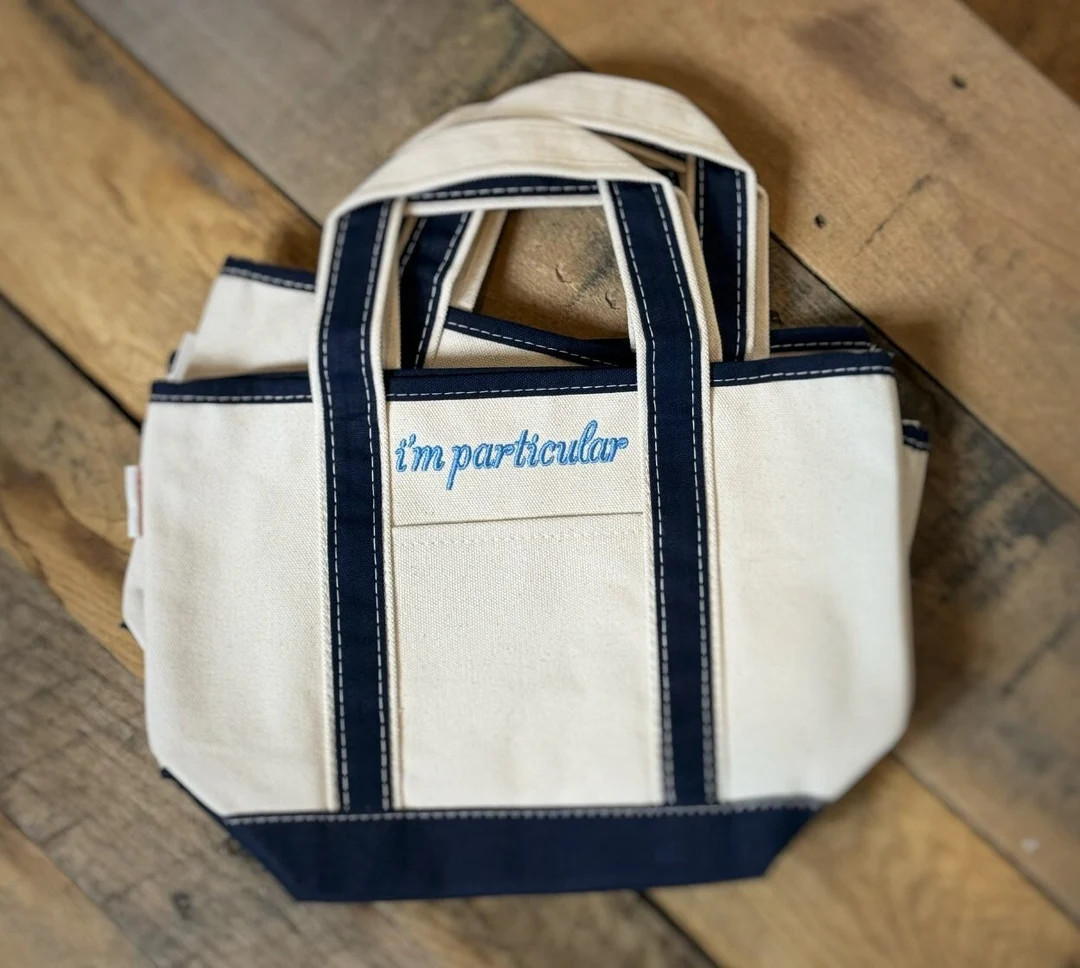 Custom Mini Tote Bag Ironic Saying Tote Small Canvas Boat Bag Gift for Her Bachelorette Gift Brid... | Etsy (US)