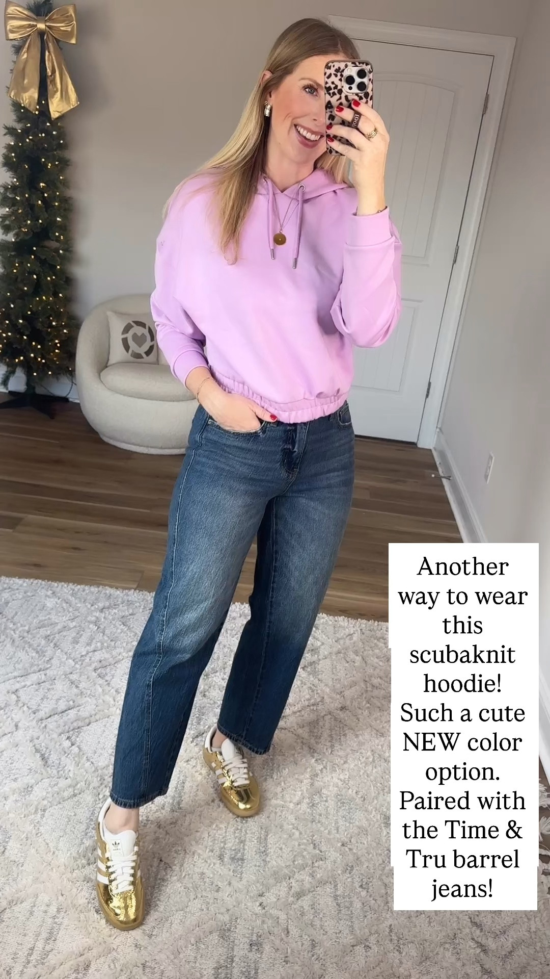 Walmart try on, Walmart outfit, scubaknit hoodie, barrel jeans 

#LTKFindsUnder50 #LTKootd