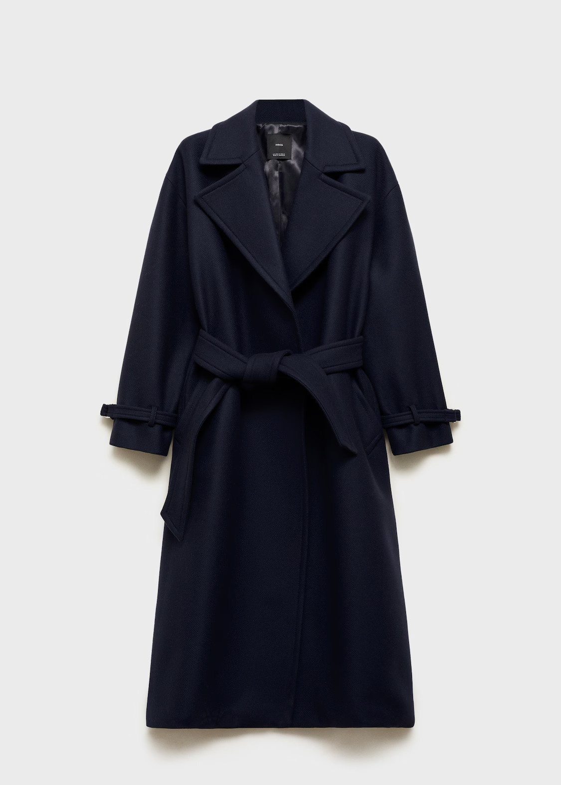 Long virgin wool coat - Women | MANGO United Kingdom | MANGO (UK)
