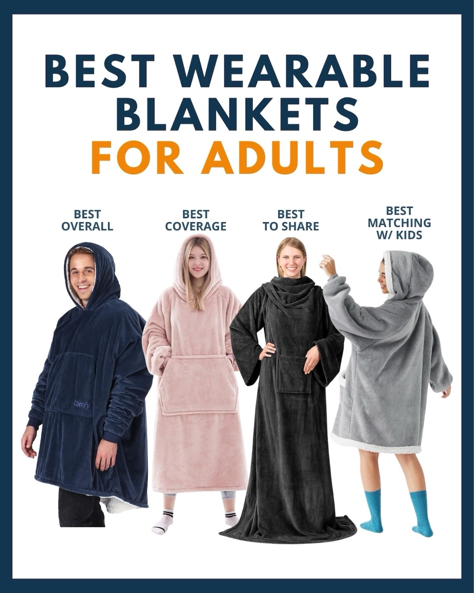 These best wearable blankets for adults will keep you warm and cozy all season long! We also hear they make great gifts too. 😉🎁

#LTKHoliday #LTKGiftGuide #LTKFindsUnder50