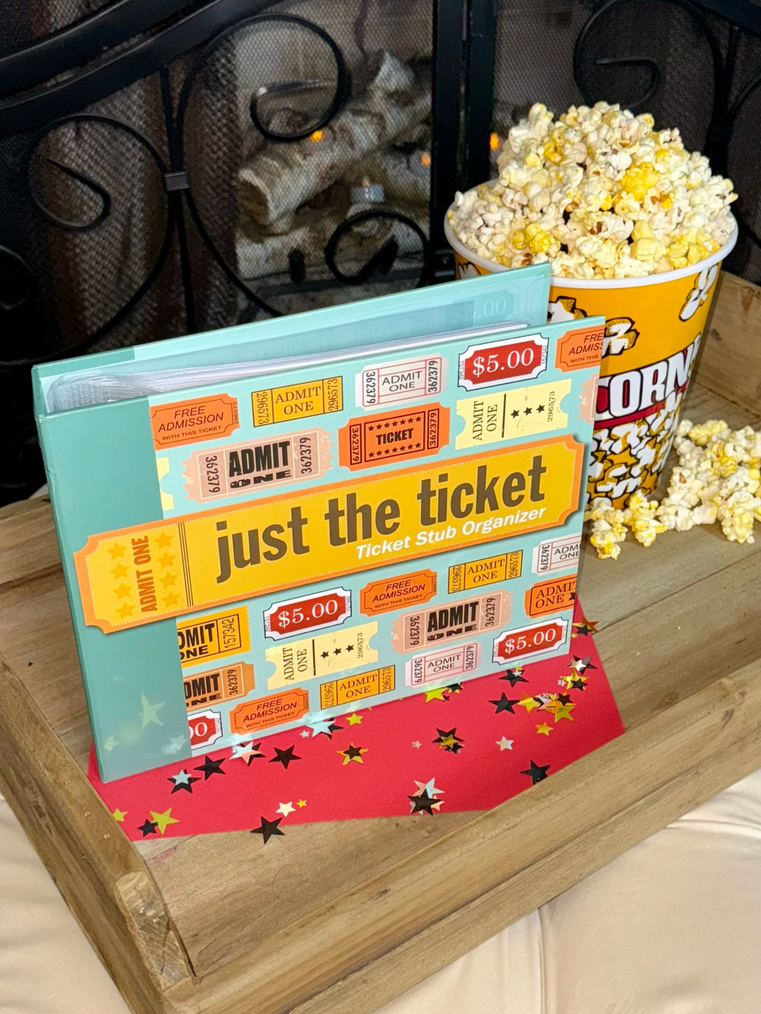 Ticket organizer. Ticket organizing book. Ticket stub organizer. Movie ticket organizer. Concert ticket organizer. Organization tips. Organization tools. Organization hacks. Organizing tickets. Popcorn bucket. Movie night. Concert tickets. 

#LTKFindsUnder50 #LTKFestival #LTKHome