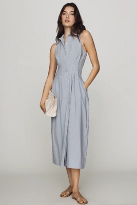 Tobie Sleeveless Shirt Dress by Exquise | Anthropologie (US)