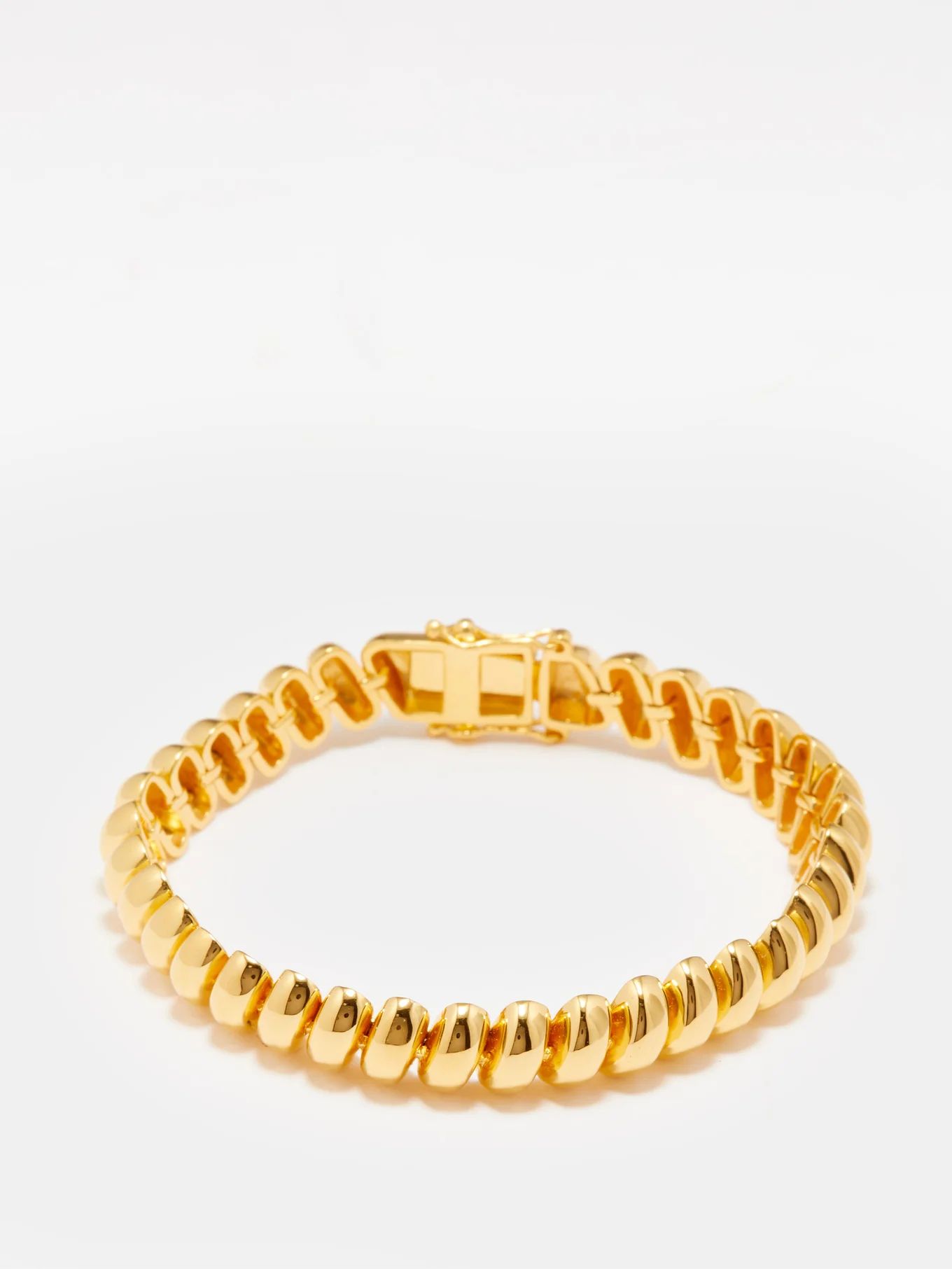 Vita 18kt gold-plated bracelet | Matches (UK)