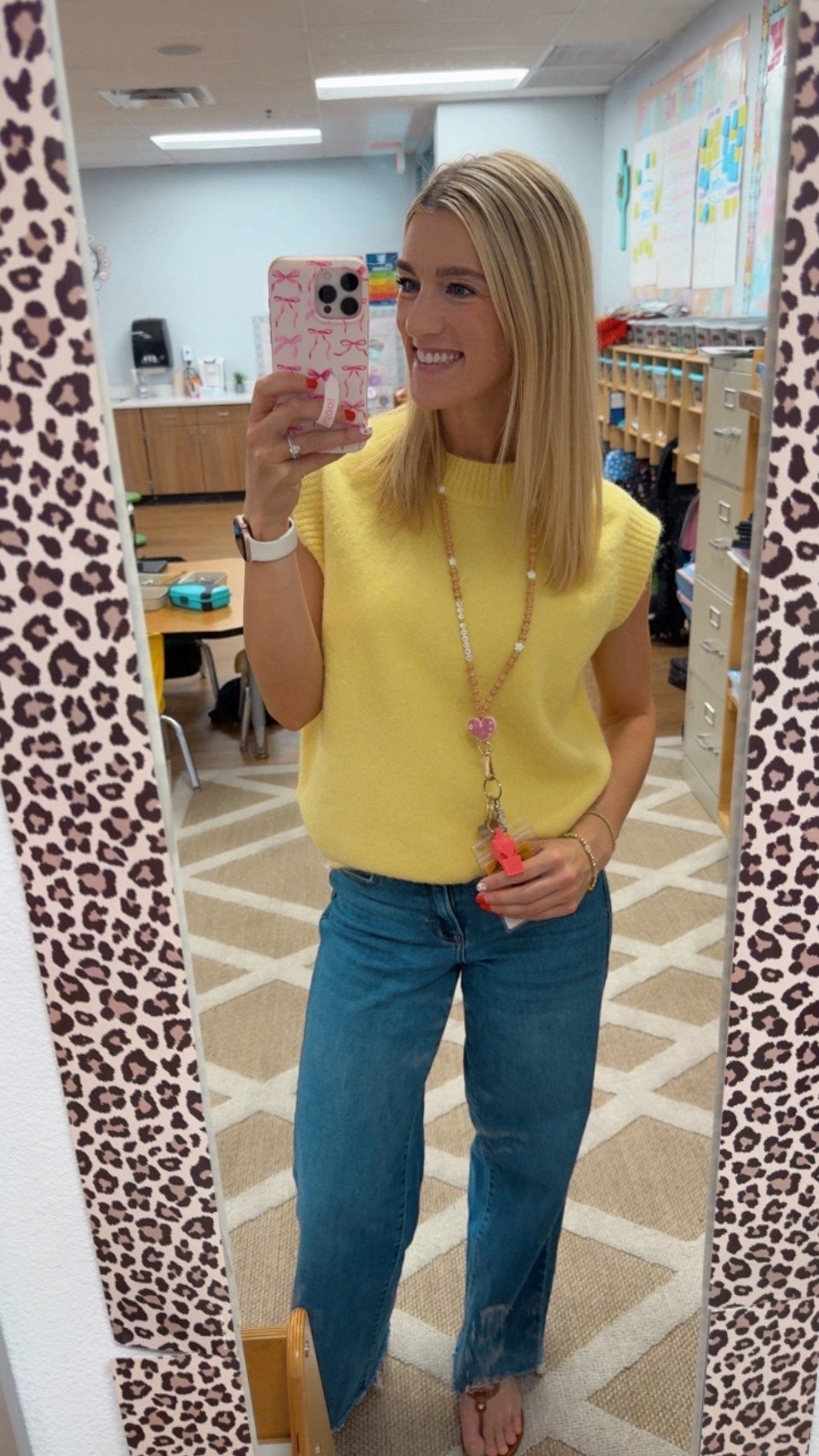 Yellow sweater top, size small 

#LTKSpringSale #LTKootd