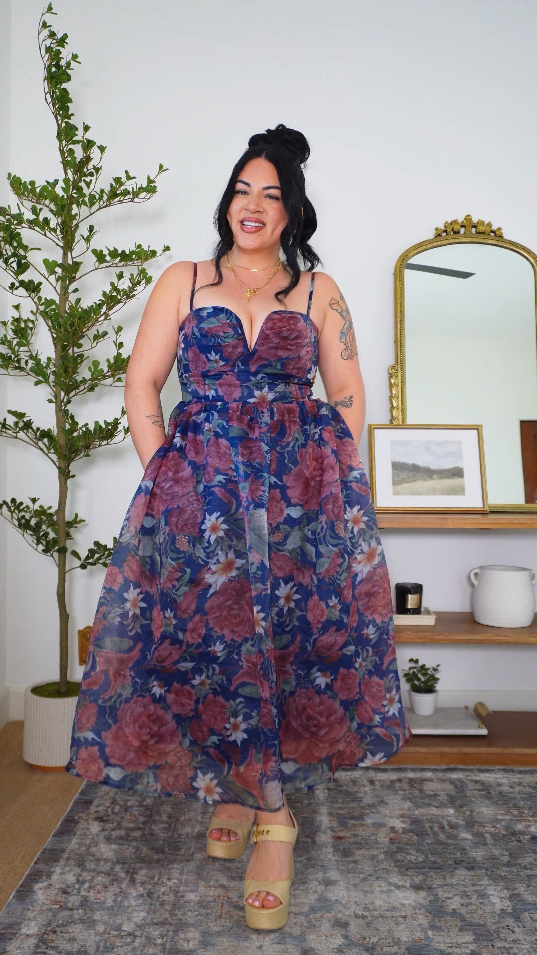 wearing size xl in all lulus dresses! code TORIB20 for a discount 🤍

#LTKMidsize #LTKWedding