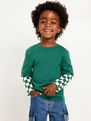 Long-Sleeve Two-In-One T-Shirt for Toddler Boys | Old Navy (US)