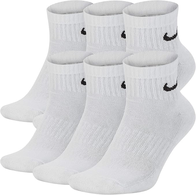 Nike Everyday Cushion Ankle Training Socks (6 Pair) | Amazon (US)