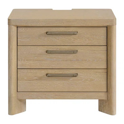 Karcen Sand Dune Nightstand with USB | Wayfair North America