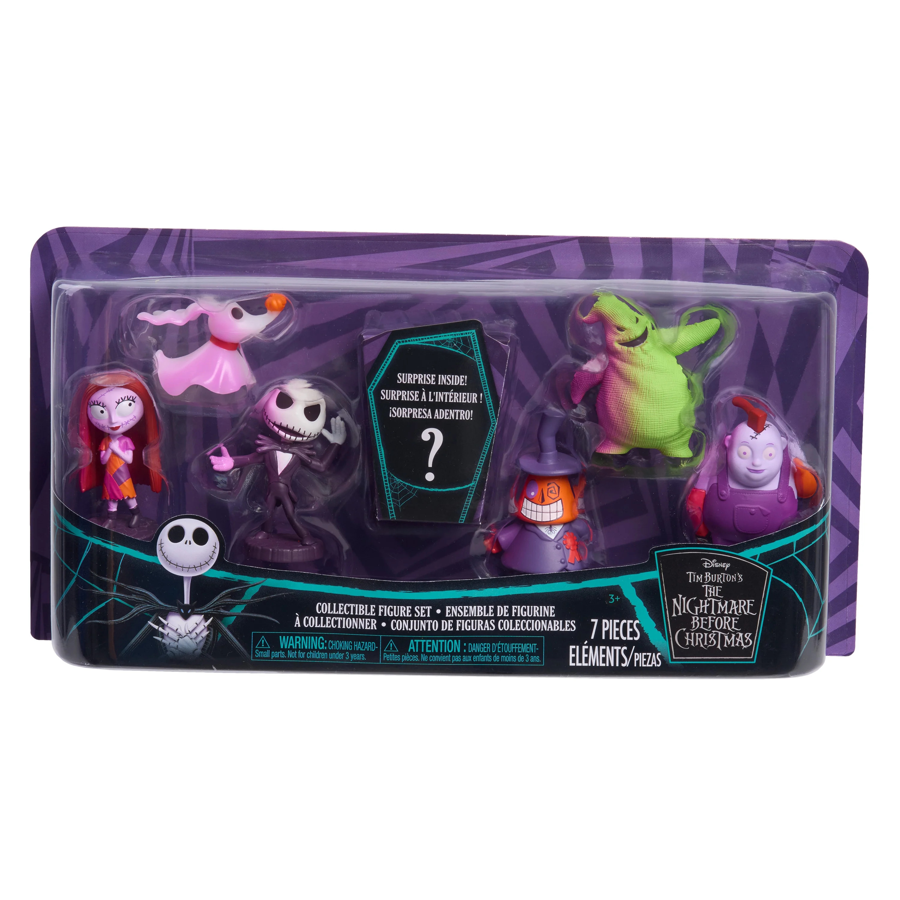 Disney Tim Burton's The Nightmare Before Christmas Figure Set for Kids Ages 3 and Up | Walmart (US)
