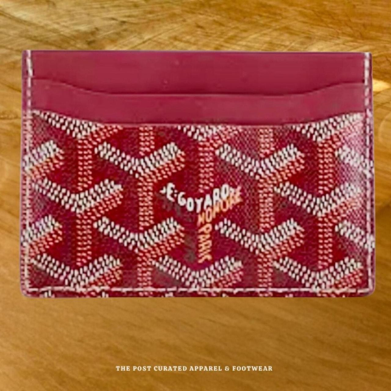 Goyard Women's Wallet - Red | Depop US