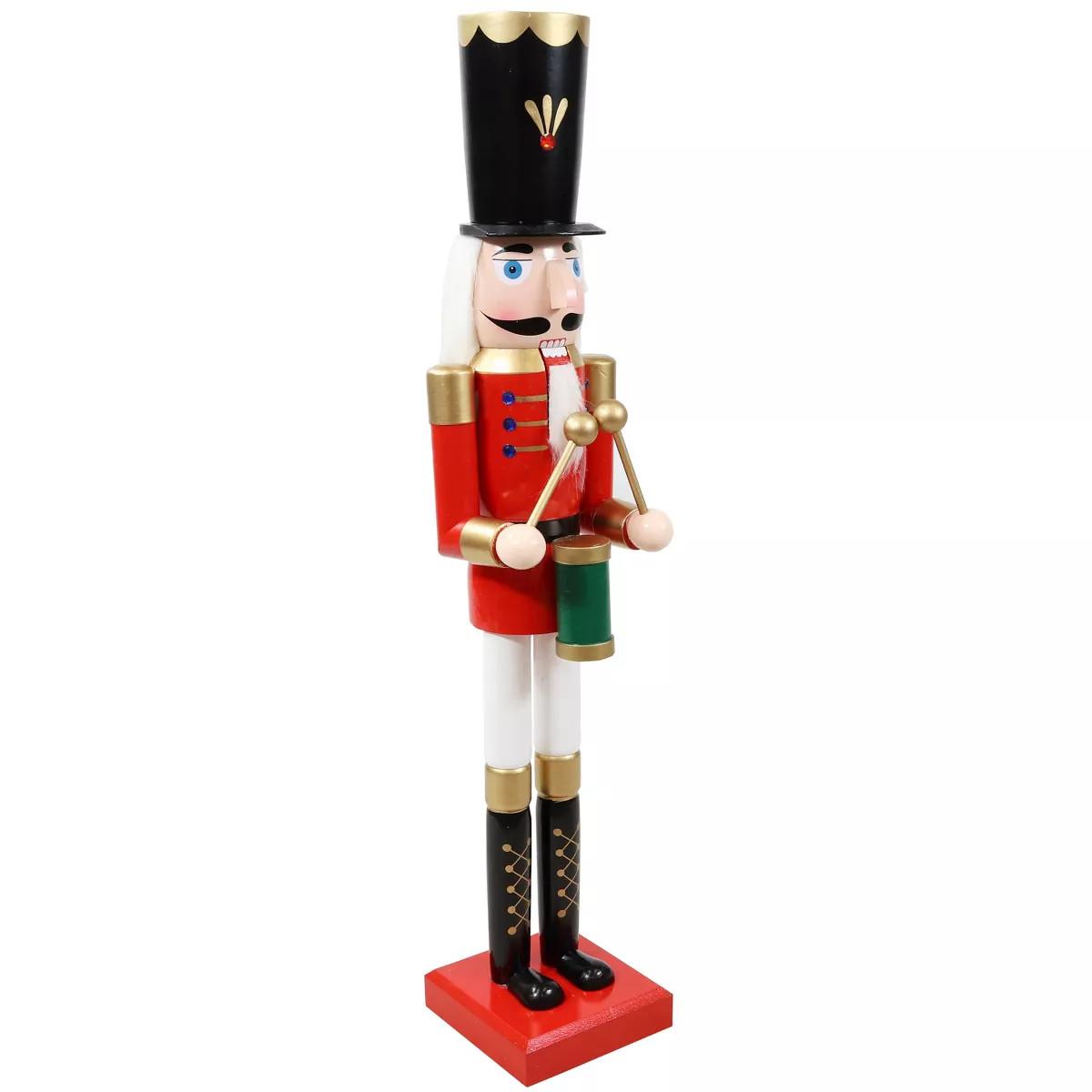 Sunnydaze Noah the Harmonious Indoor Decorative Traditional Christmas Wooden Nutcracker Statue, 3... | Target
