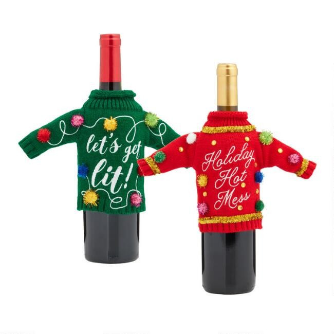 Holiday Bottle Sweater | World Market