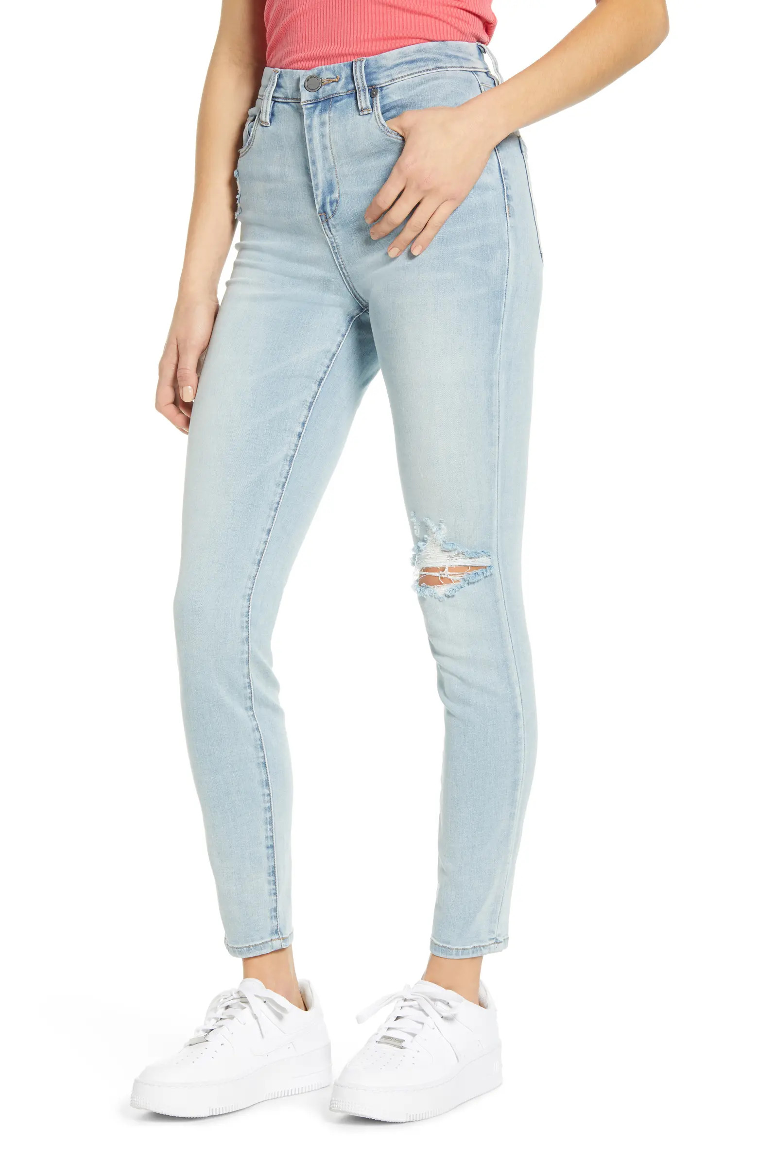 The Great Jones High Waist Ripped Jeans | Nordstrom