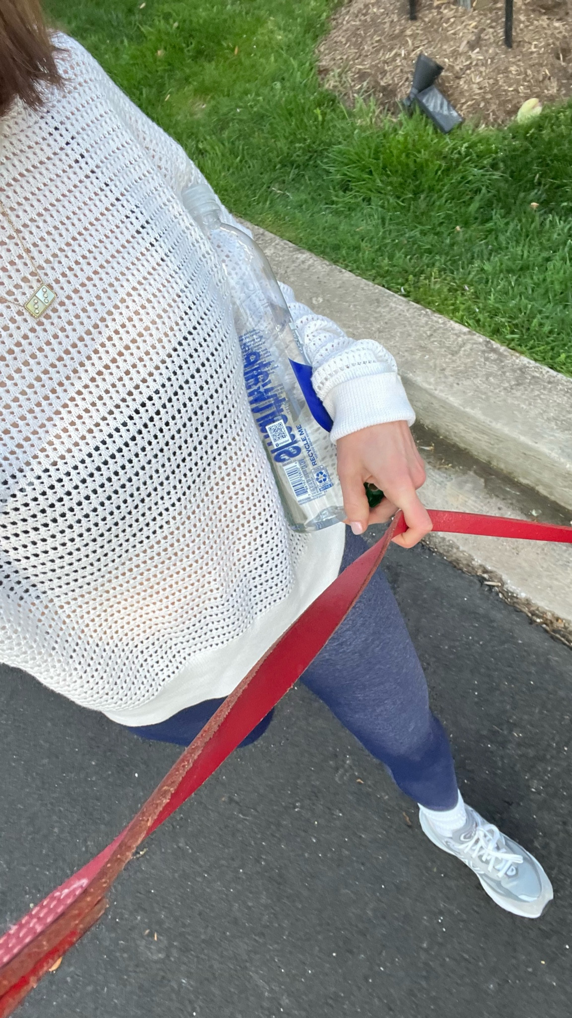 Varley open knit pullover
Grey new balance 

#LTKstyletip #LTKfitness