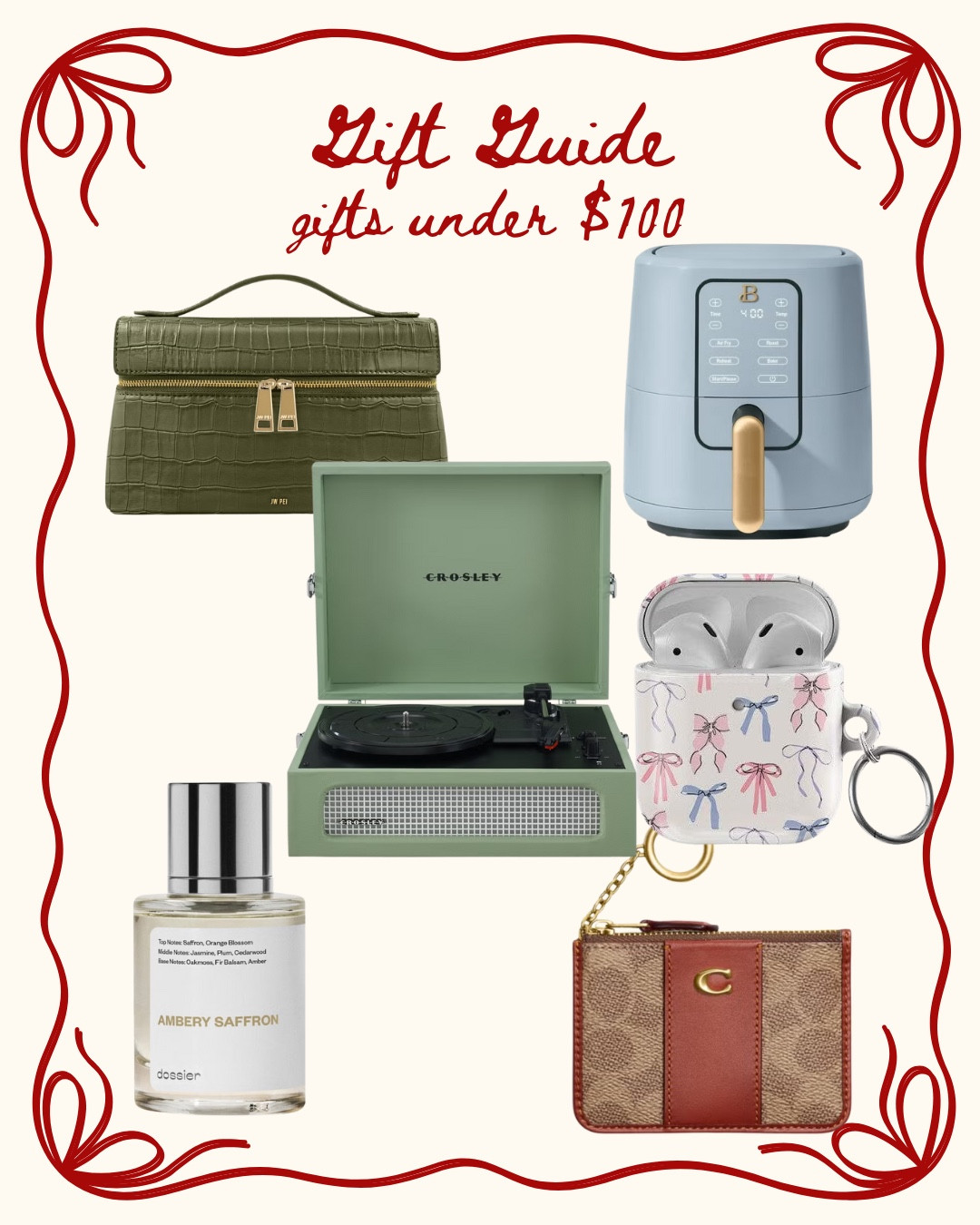 Gifts under $100, holiday gifts, gifts for her, jw pei,  vinyl record player, air fryer , coach

#LTKGiftGuide #LTKHoliday #LTKFindsUnder100
