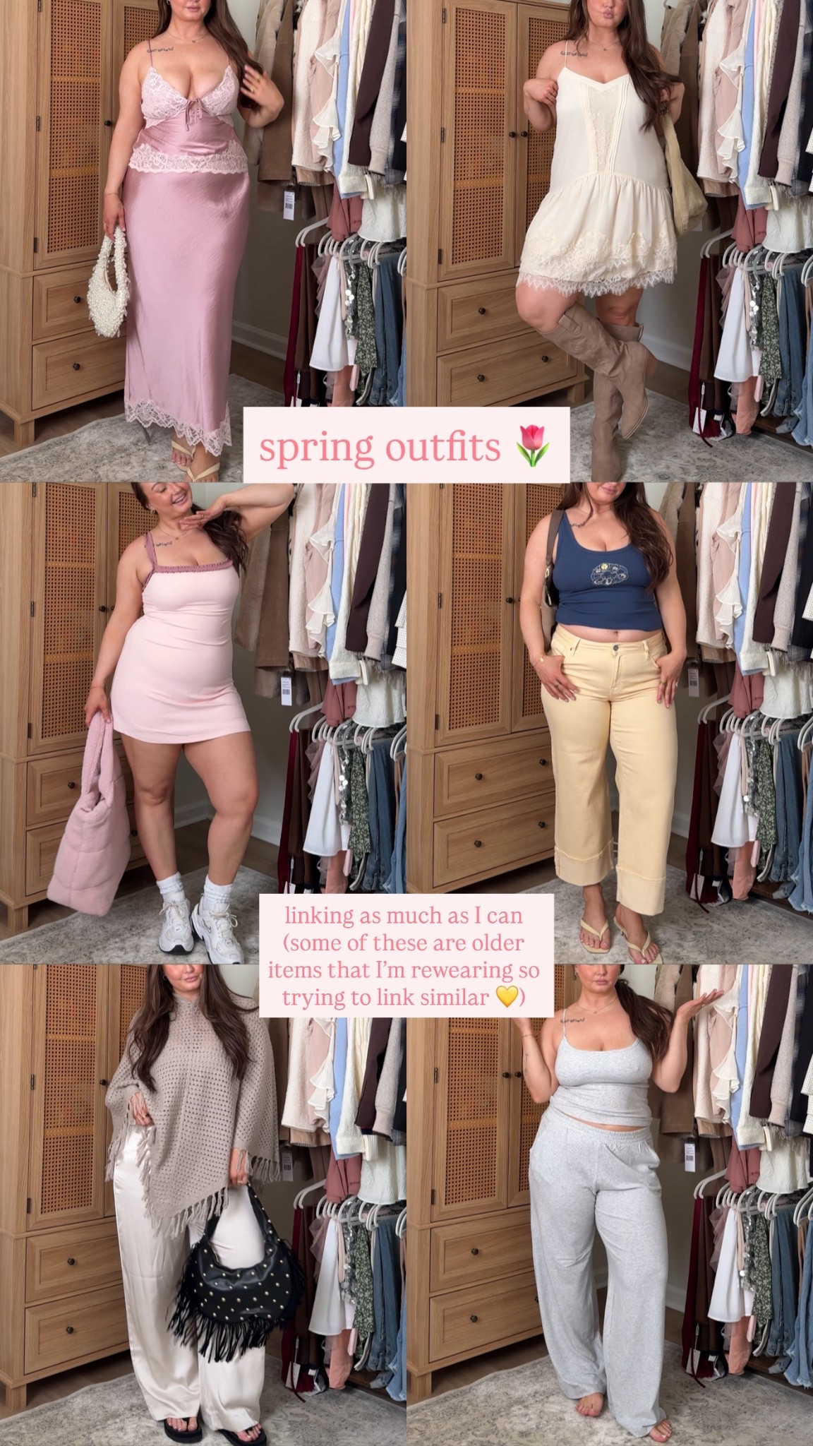spring outfit inspo for my midsize 200+ lb girlies 🌷🫶🏼 comment if you want to know my sizing for anything!

#LTKSeasonal #LTKPlusSize #LTKMidsize