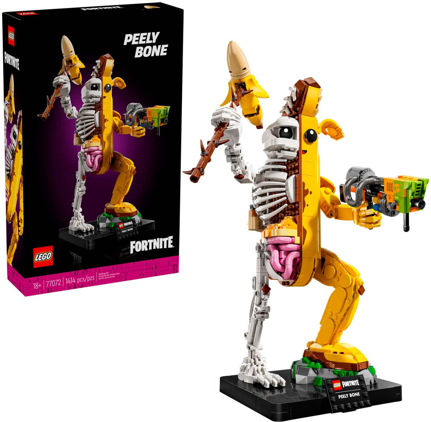 LEGO - Fortnite Peely Bone - Collectible Kit for Adults 77072 | Best Buy U.S.