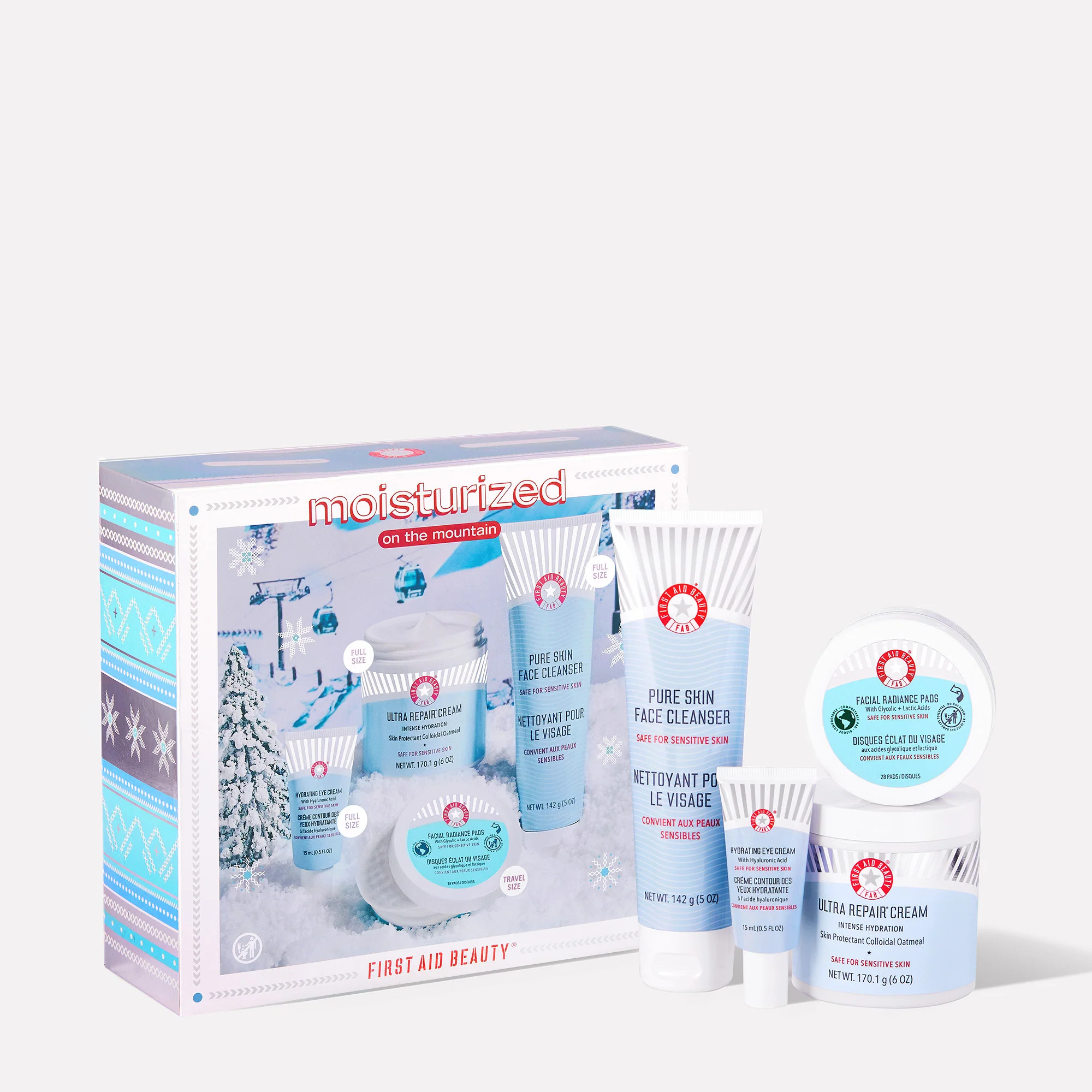 Moisturized on the Mountain Face Holiday Kit | First Aid Beauty