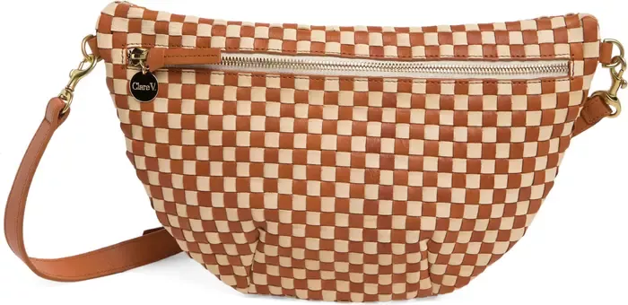 Louis Belted Crossbody Bag by Clare V. for $43