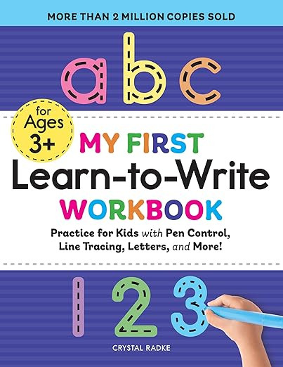 My First Learn-to-Write Workbook: Practice for Kids with Pen Control, Line Tracing, Letters, and ... | Amazon (US)