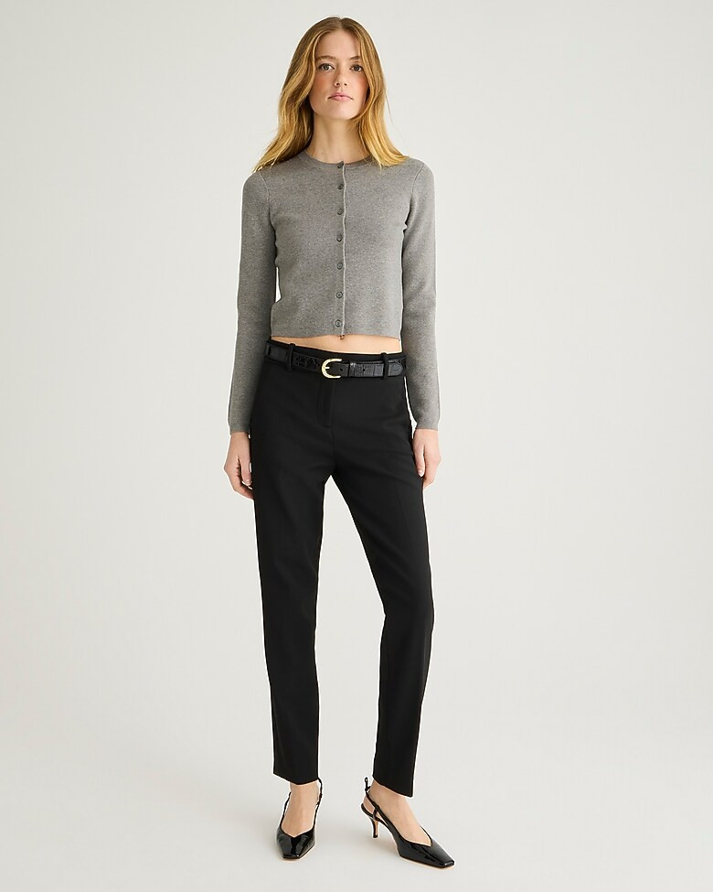 Cameron slim cropped pant in four-season stretch | J. Crew US