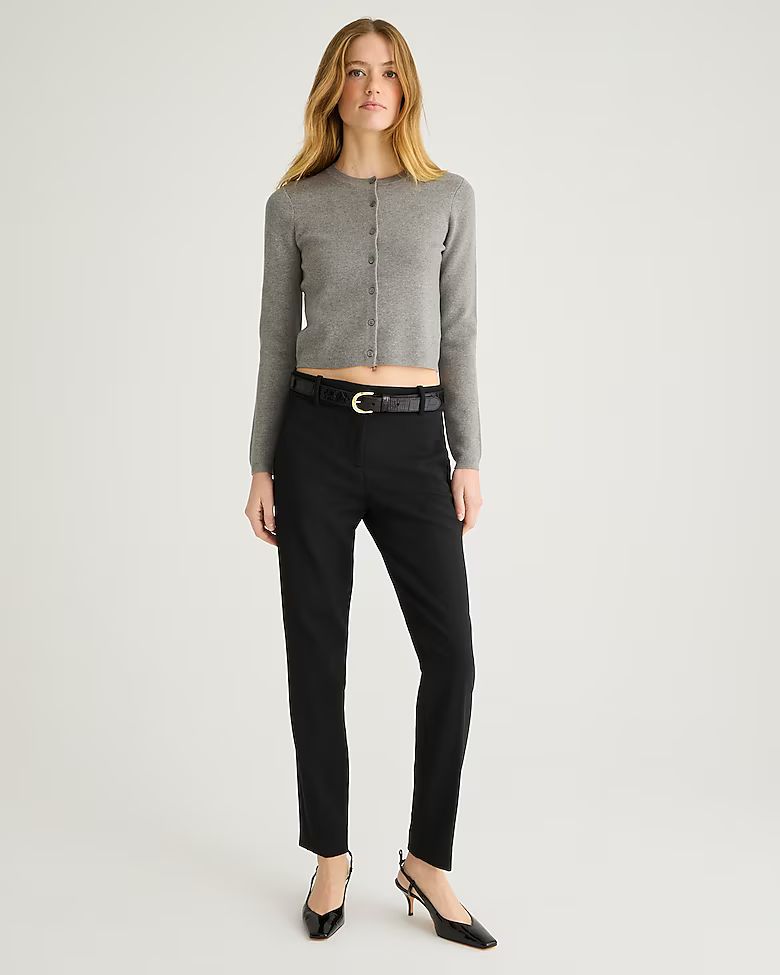 Cameron slim cropped pant in four-season stretch | J.Crew US