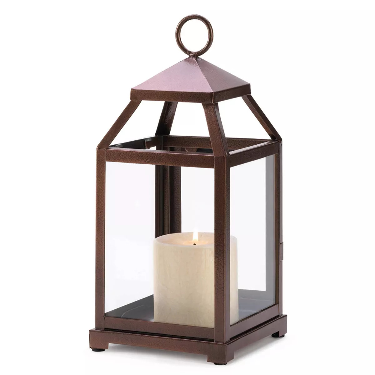 Iron Contemporary Outdoor Lantern - Zingz & Thingz | Target