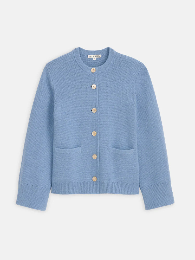 Provence Sweater Jacket In Cotton Cashmere | Alex Mill