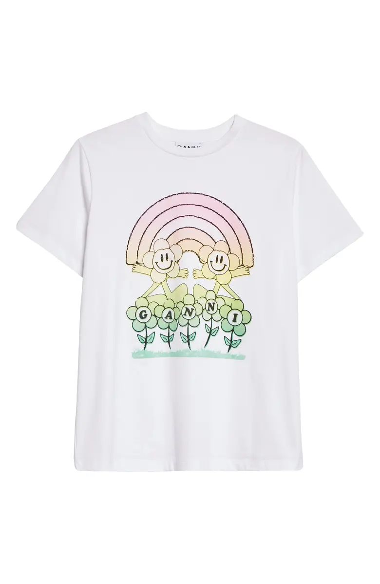 Rainbow Organic Cotton Graphic Tee | Nordstrom