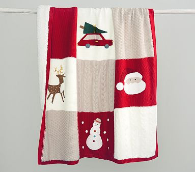 Holiday Heirloom Baby Blanket | Pottery Barn Kids | Pottery Barn Kids