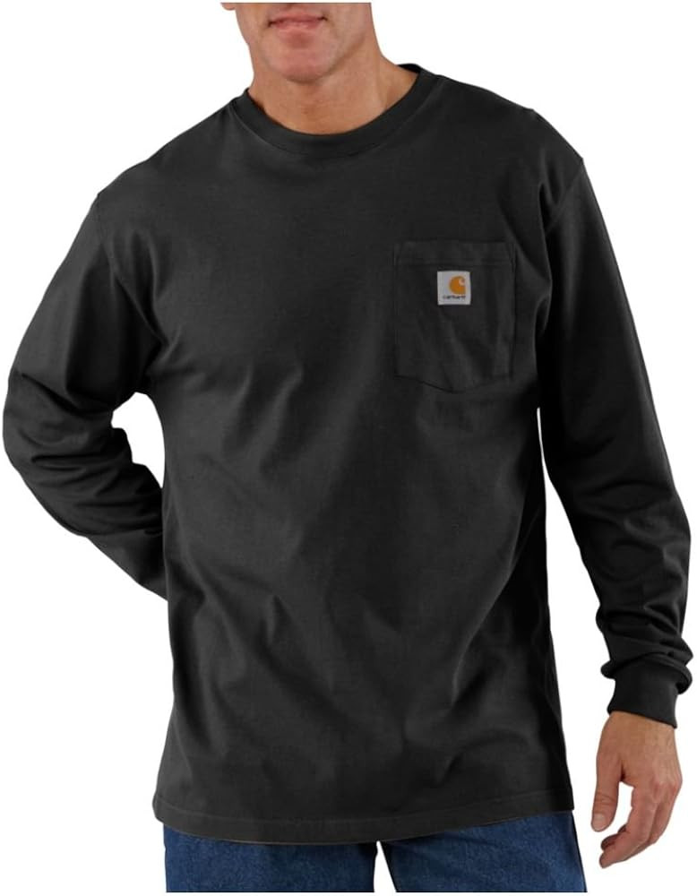Carhartt Men's Workwear Pocket Long Sleeve T-shirt | Amazon (US)