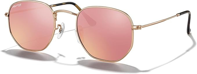 MERRY'S Classic Polarized Sunglasses for Women Men Vintage Polygon Square Shades S6548 | Amazon (US)