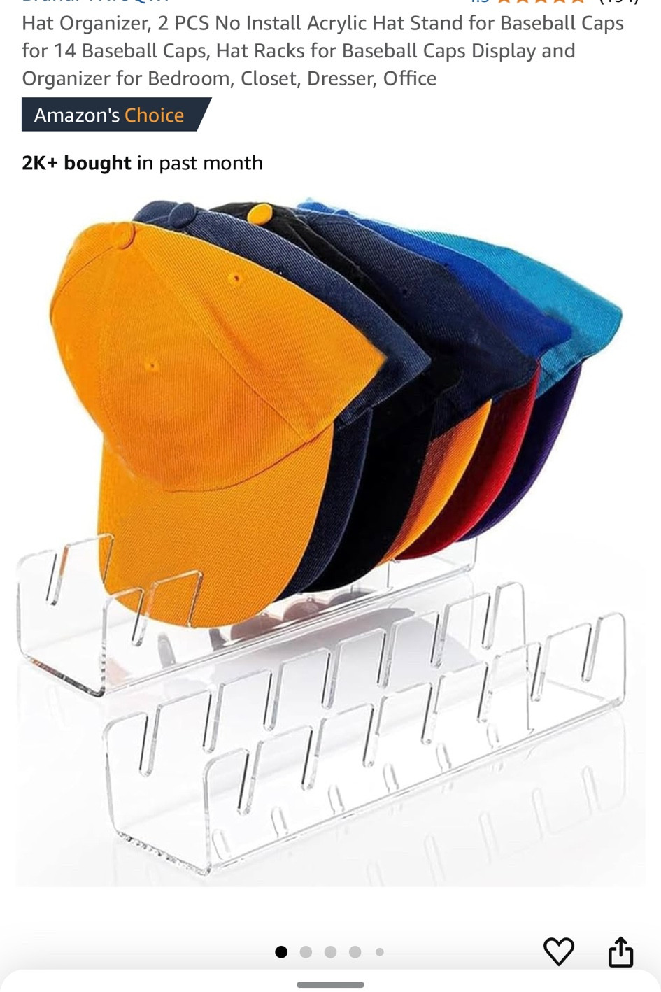 Just bought these to organize all my trucker hats!!! Bc it’s out of control 🤣🤭 

#LTKStyleTip