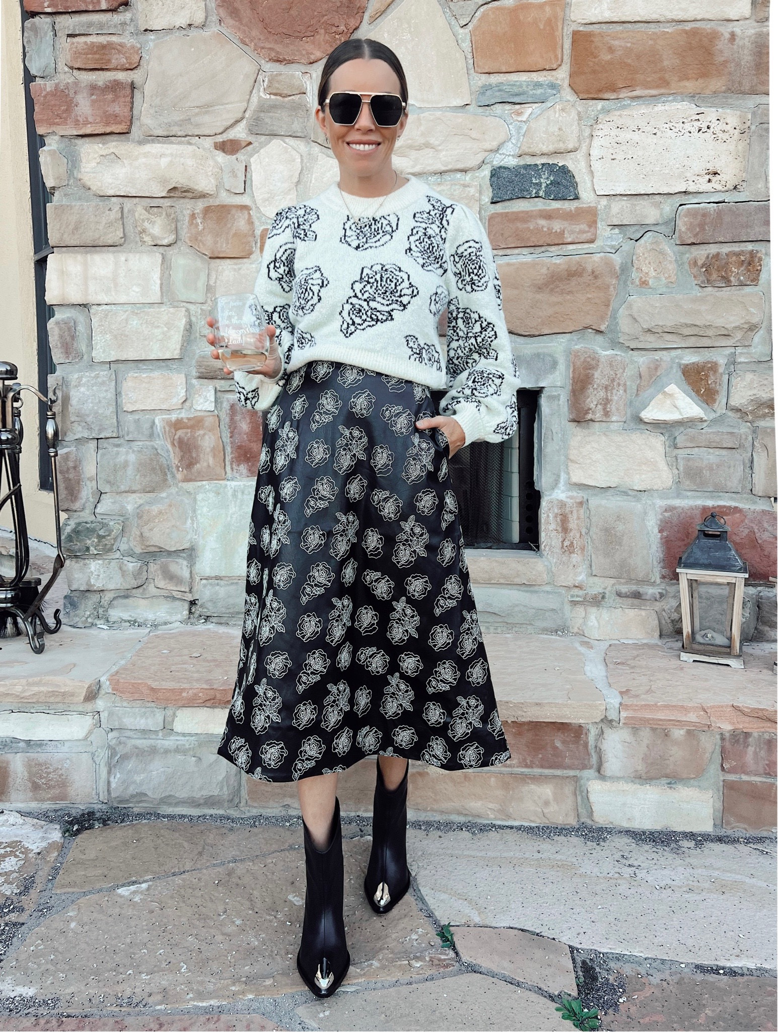 Entire outfit on sale from Shopbop / use code STYLE
black booties 

#LTKstyletip #LTKsalealert