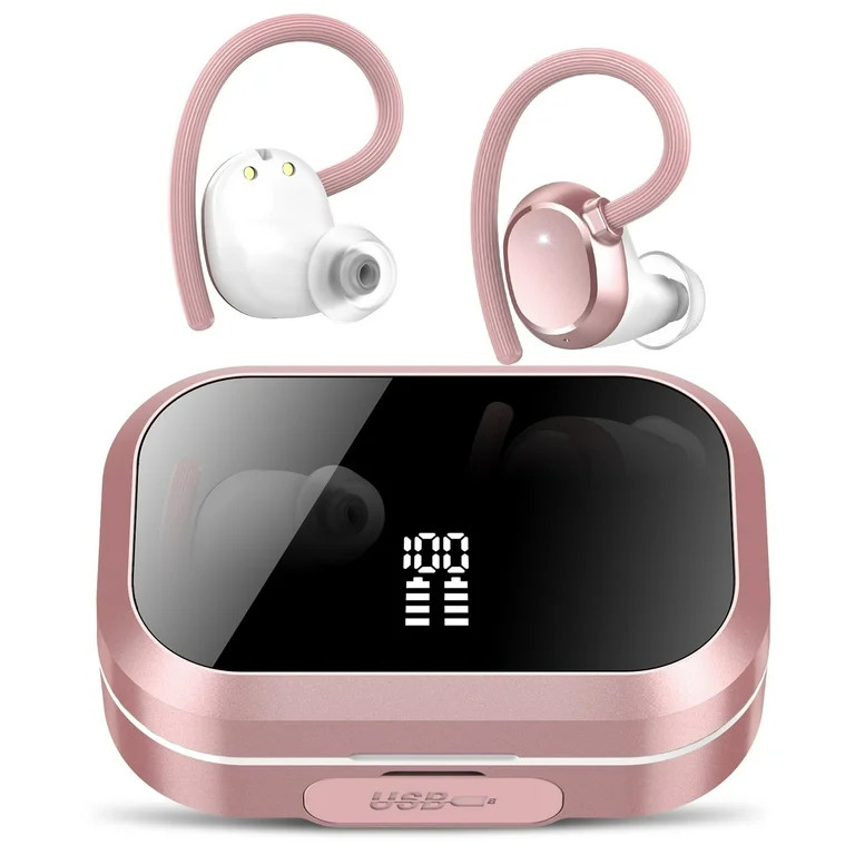 Tikland Wireless Earbuds 120H Bluetooth 5.3 Headphone Sport, 2025 Ear Buds Stereo Deep Bass Over ... | Walmart (US)