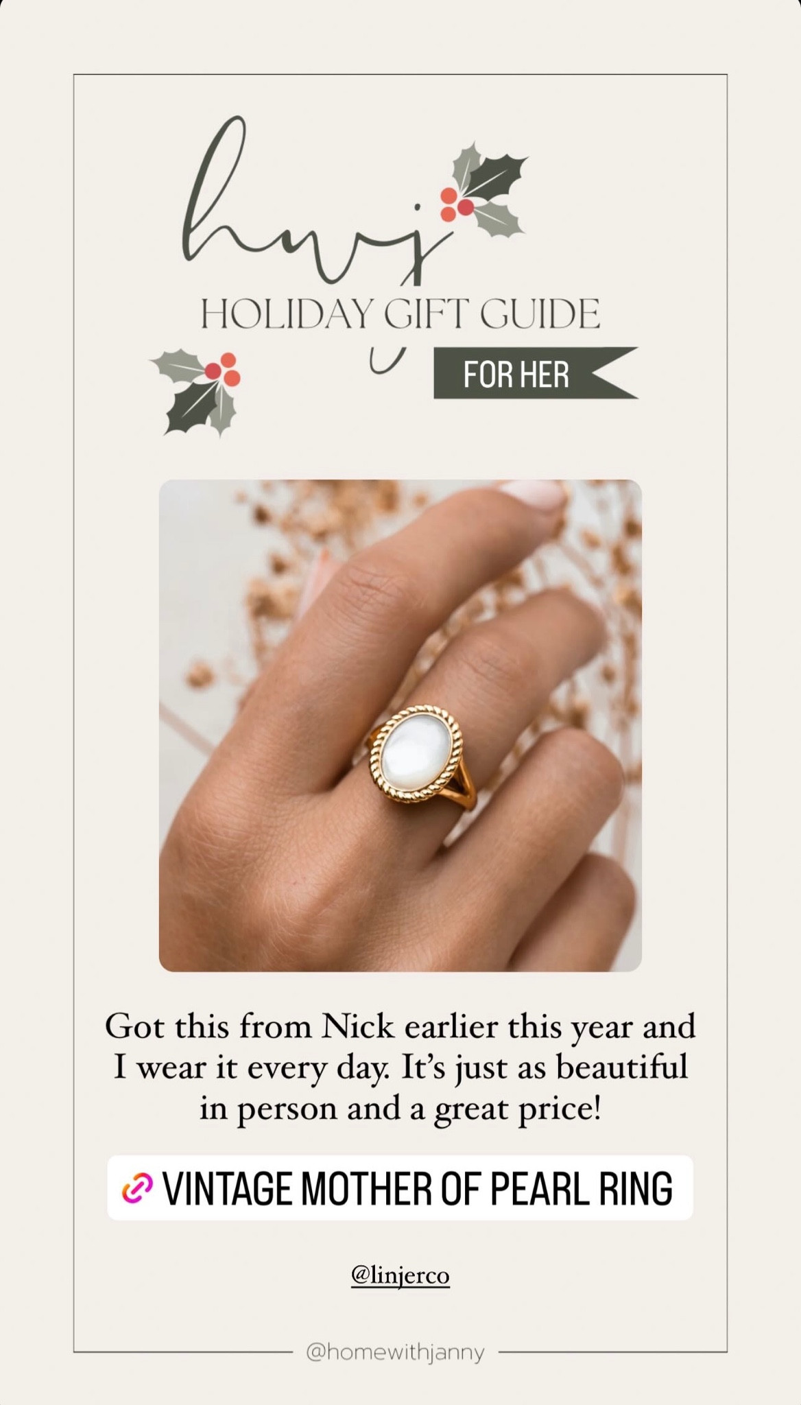 My everyday ring  

#LTKGiftGuide #LTKfindsunder100 #LTKstyletip