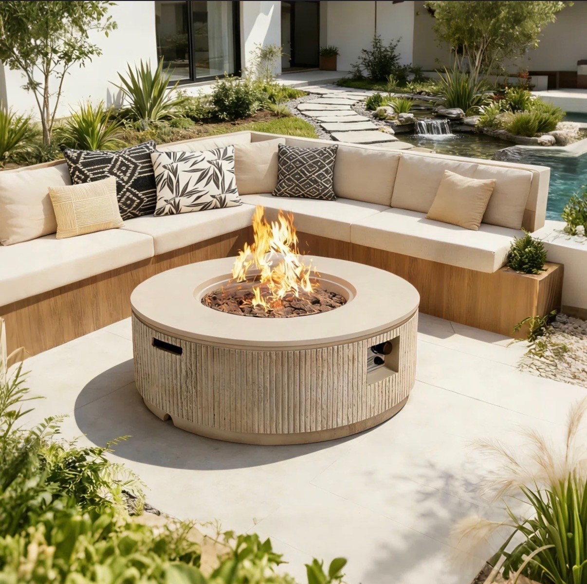 The perfect round table fire pit for outdoor summer and all year! Wayfair fire pit  

#LTKHome