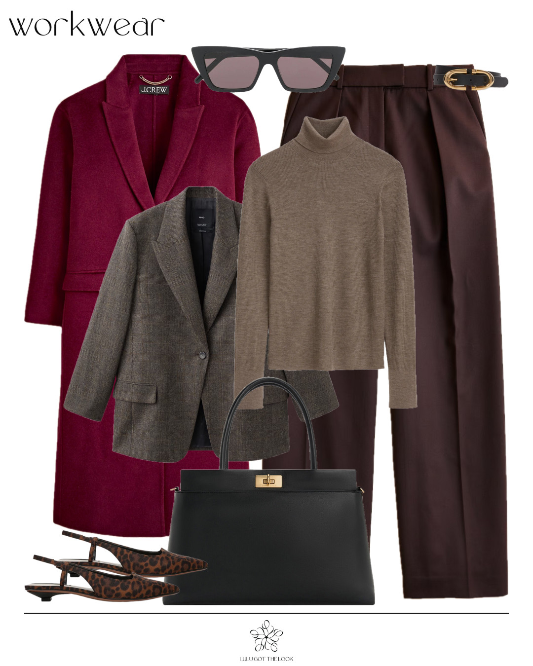 Workwear: a pop of red - 4 looks - look 4 

 #LTKSeasonal #LTKU #LTKWorkwear