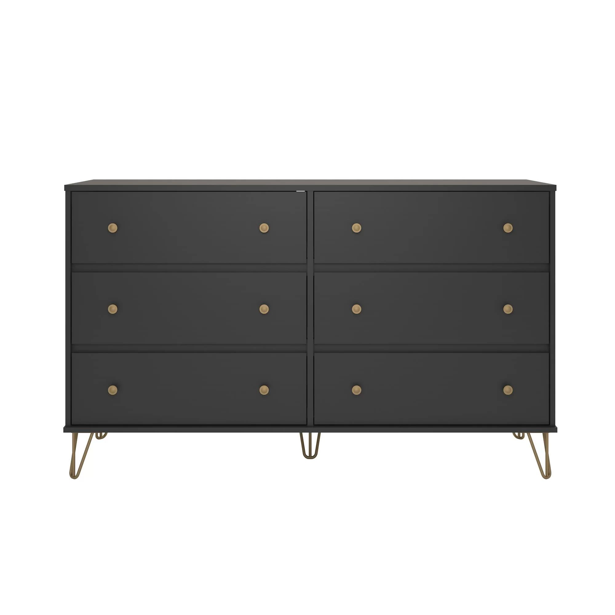Owen 61.65'' Wide 6 - Drawer Double Dresser | Wayfair North America