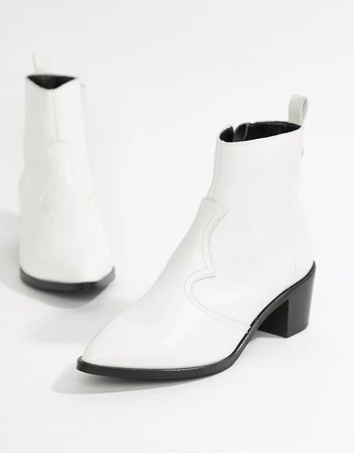 Depp Leather Ankle Boots | ASOS UK