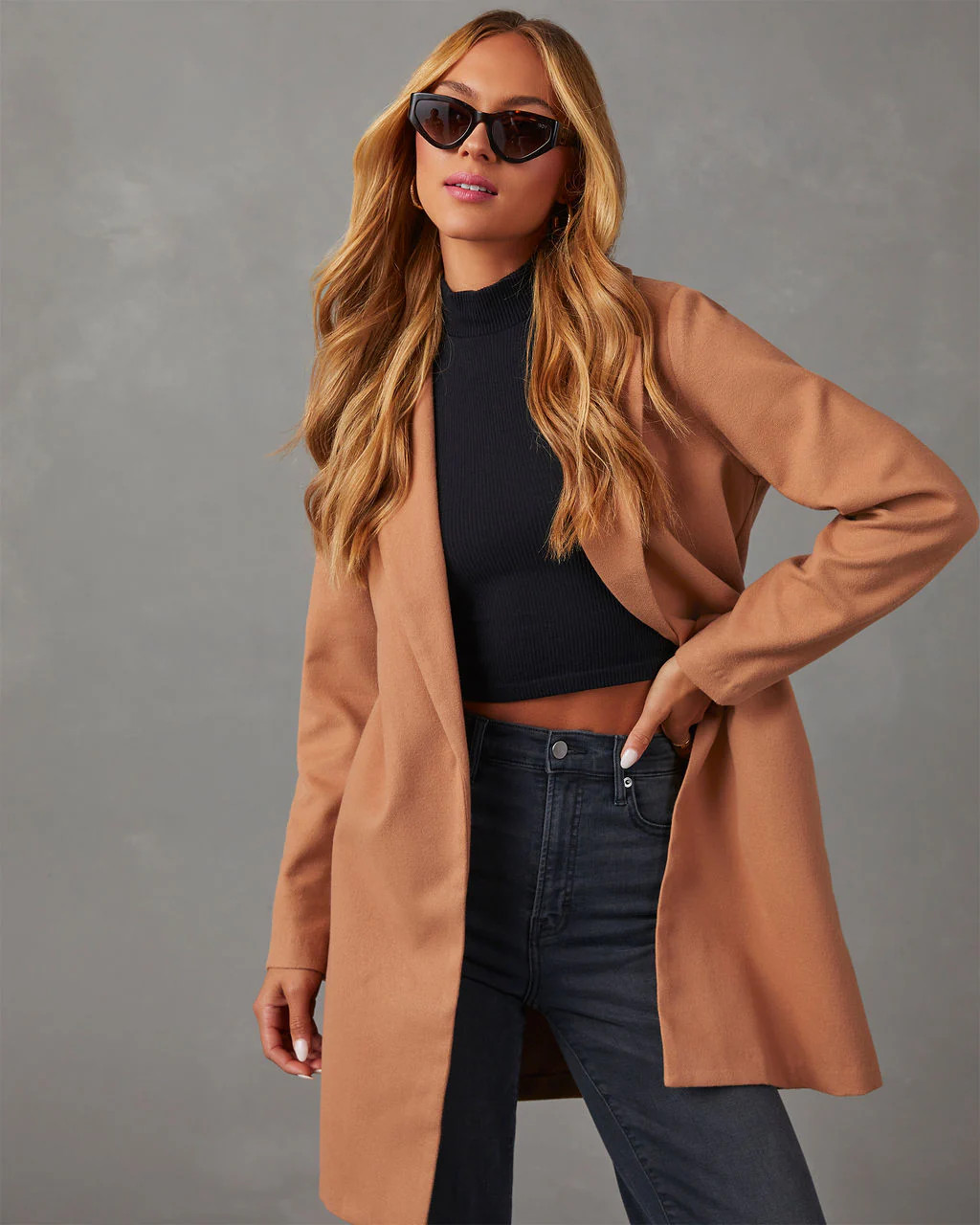 Olivia Tailored Pocketed Coat | VICI