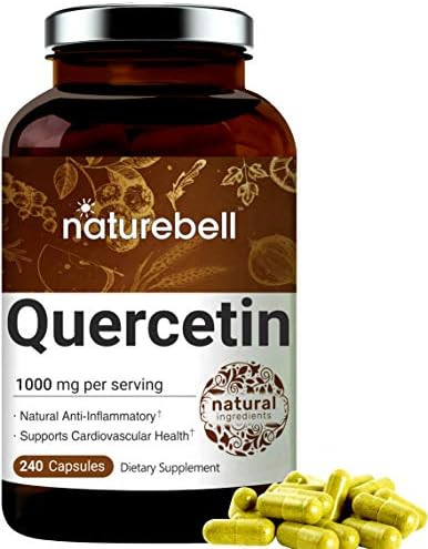 NatureBell Quercetin 1000mg Per Serving, 240 Capsules, Super Immune Vitamins and Quercetin Vitami... | Amazon (US)