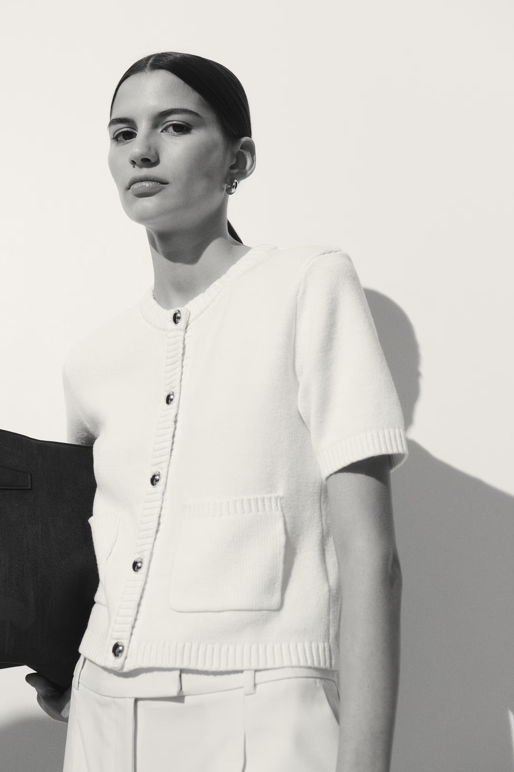 Short-Sleeved Cardigan | H&M (US + CA)