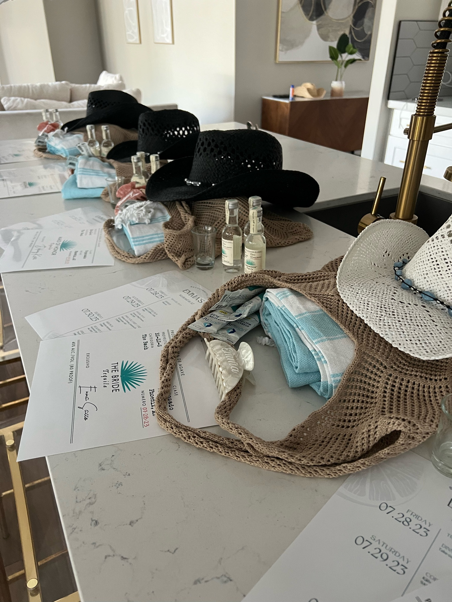 Bach gift bags for the bridesmaids (thx to the MOH, she killed it) 🥹 

#LTKwedding #LTKswim #LTKtravel