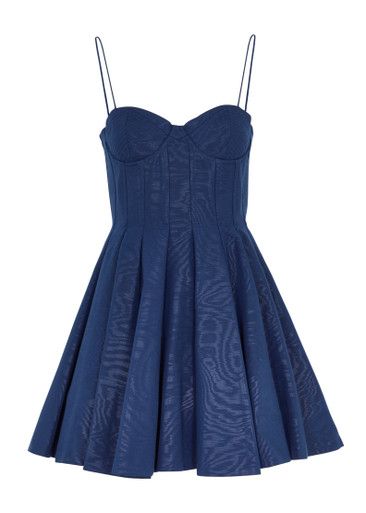 Adara sheen cotton-blend mini dress | Harvey Nichols (Global)