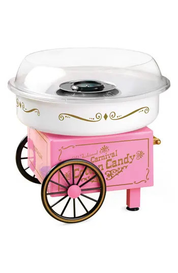 Nostalgia Electrics Vintage Hard Candy Cotton Candy Maker in Pink at Nordstrom Rack | Nordstrom Rack