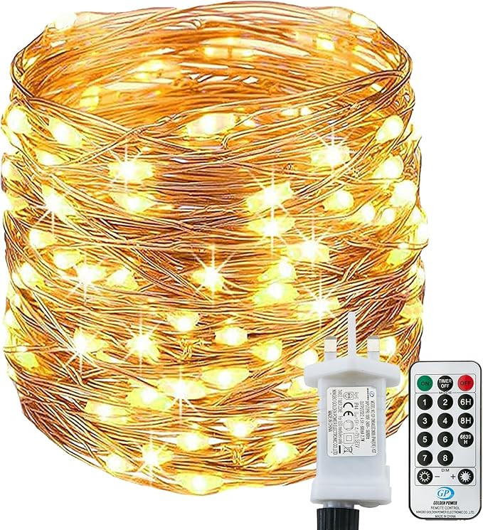 [220 LED] Fairy Lights Mains Powered, 25M 8 Modes Low Voltage Fairy Lights Waterproof with Remote... | Amazon (UK)