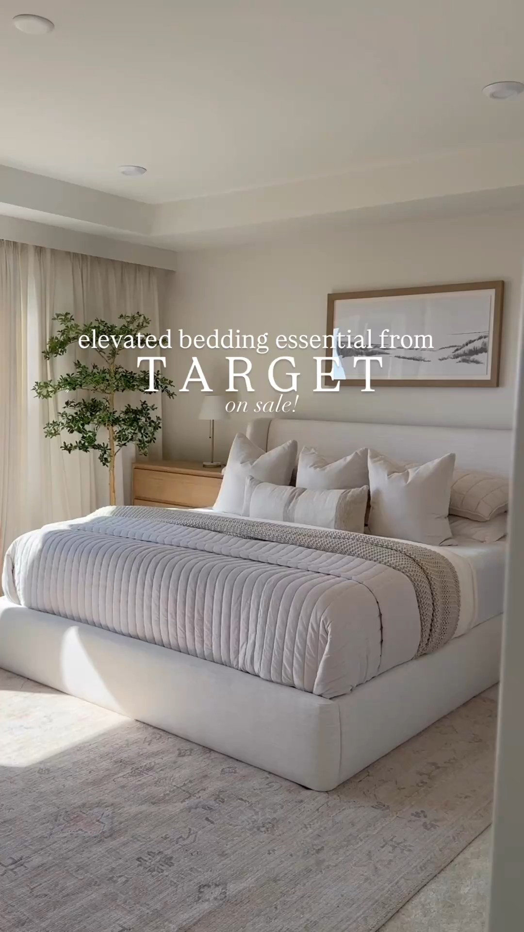 ✨this Target bedding is 40% off and effortlessly pretty ✨

This bedding makes the whole room feel lighter for summer..easy layers, calm colors! 

Target Bedding, neutral bedding, bedding Inspo, bedroom Inspo, affordable bedding, bedroom styling, casaluna bedding 

#ltku #ltksummer #ltkover40

#LTKHome #LTKSaleAlert #LTKFindsUnder100