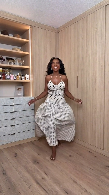 Hi Babes!

Polka dots are having a major moment and this dress is everything 🤍🖤✨

The fitted bodice, flowy skirt, and timeless print make this one of those dresses you’ll reach for year after year. It’s feminine, elegant, and gives designer vibes without the designer price tag.

Where to wear this:
• Brunch with the girls
• European vacations
• Summer weddings
• Baby showers
• Date nights
• Weekend getaways

Style tip: Pair it with simple black sandals and gold jewelry for an effortless chic look that never goes out of style.

Everything is linked below!

xx Kira | IG: KirasFashionFinds

34D - 27 - 40 • Size Small or 4